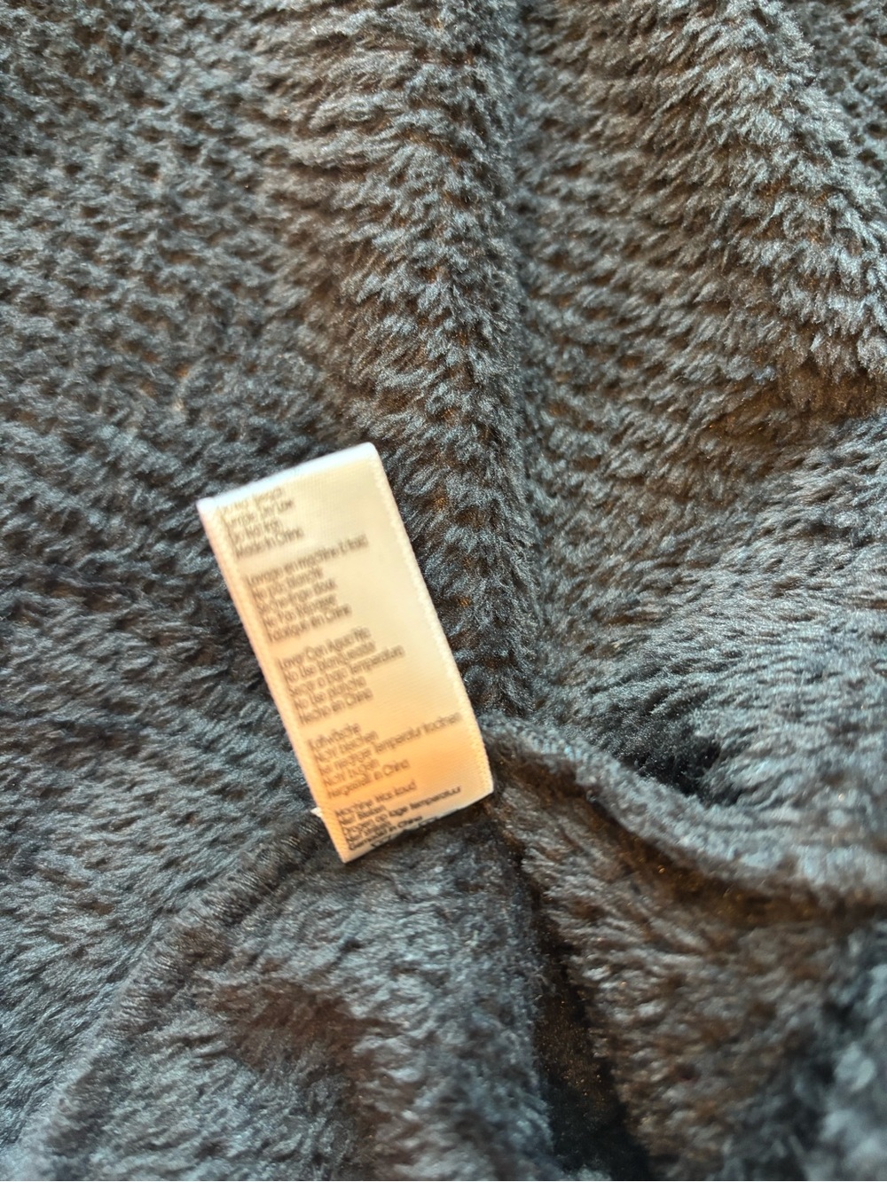 PJ Salvage Black Jacket with Cream Sherpa Hood - Picture 7 of 9